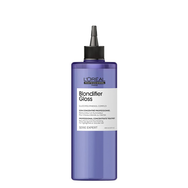 LOrealProfessionnelBlondifierGlossConcentrateTreatment400ml L'Oréal Professionnel Blondifier Gloss Concentrado Reparador 400ml - Image 1