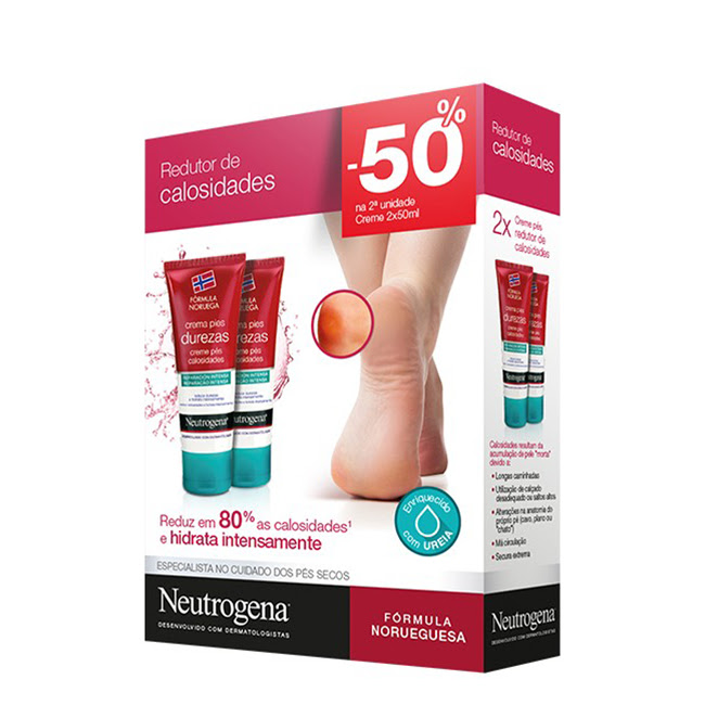 NeutrogenaCrackedHeelFootCream2x50ml Neutrogena Crema de Pies Talones Agrietado 2x50ml - Image 1