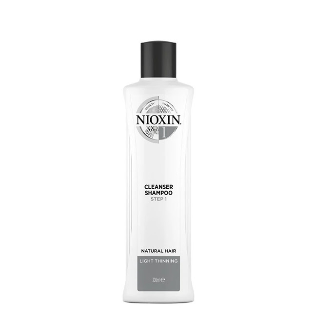 NioxinSystem1CleanserShampoo300ml Nioxin System 1 Cleanser Shampoo Fortificante 300ml - Image 1