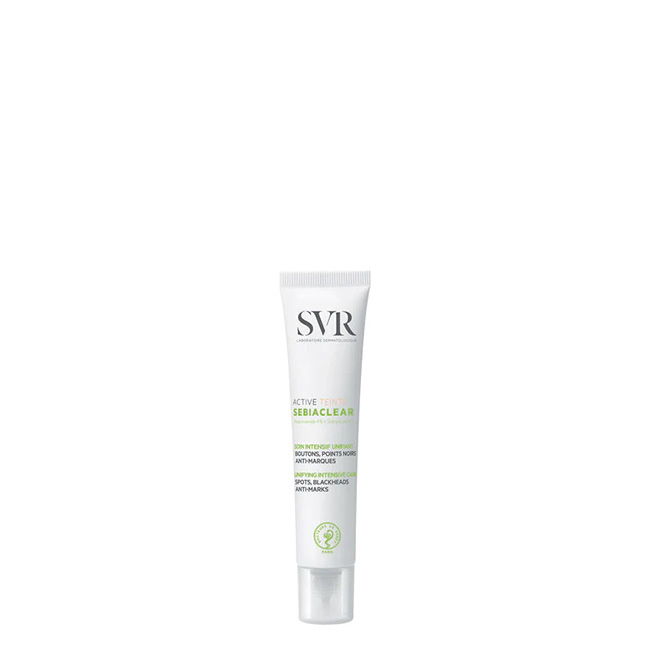SVRSebiaclearActiveTeinteUnifyingIntensiveCare40ml SVR セビアクリア アクティブ テインテ ユニファイング インテンシブケア 40ml - 画像 (1)