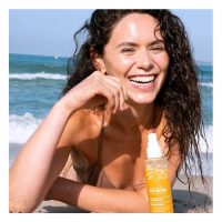 by  SVR,  a  moisturizing  sun  water  indicated  for  high  sun  protection  and  hydration.