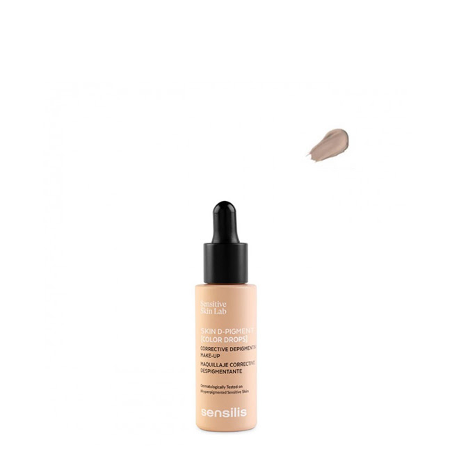 SensilisSkinD-PigmentColorDrops04BeigeDore30ml Sensilis Skin D-Pigment Color Drops Tono 04 Beige Doré 30ml - Image 1