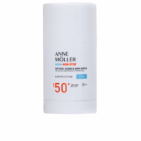 Packaging for Anne Moller Stick Sun Aqua Non Stop SPF50+ Facial sunscreen - for tattoos, scars and imperfections