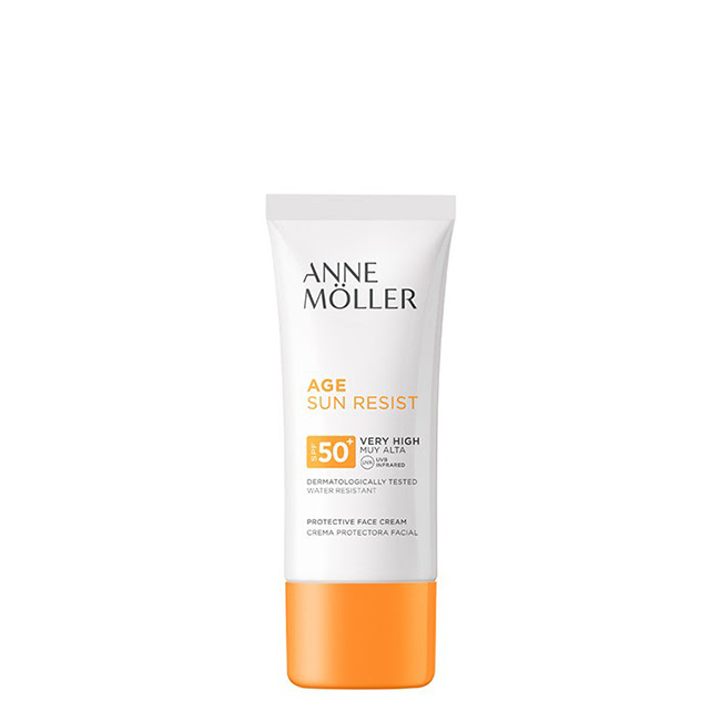 AnneMollerAgeSunResistFaceCreamSPF5050ml Anne Möller Age Sun Resist Face Cream SPF50+ Creme Solar de Rosto 50ml - Image 1