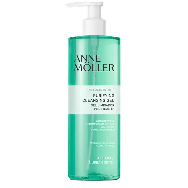 AnneMollerCleanUpPurifyingCleansingGel400ml Anne Möller Clean Up Purifying Cleansing Gel de Limpeza 400ml - Image 1