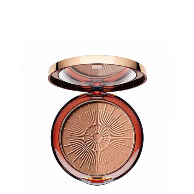 ArtDecoBronzingPowderCompactLong-LastingColor50Almond10g ArtDeco Bronzing Powder Compact Polvo Bronceador Color 50 Almond 10g - Image 1