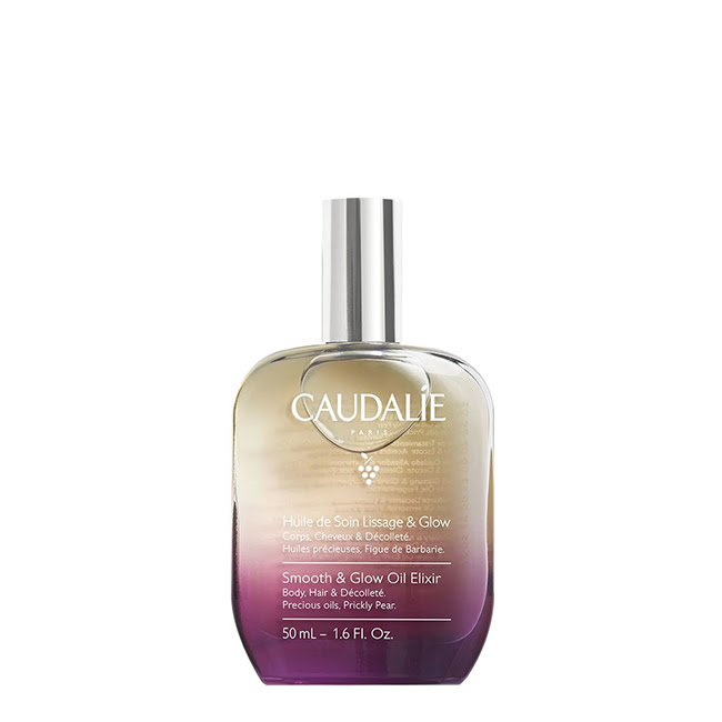 CaudalieSmooth&GlowOilElixir50ml Bottle of Caudalie Smooth & Glow Oil Elixir by Caudalie, a dry oil indicated for nourishing body skin and hair.