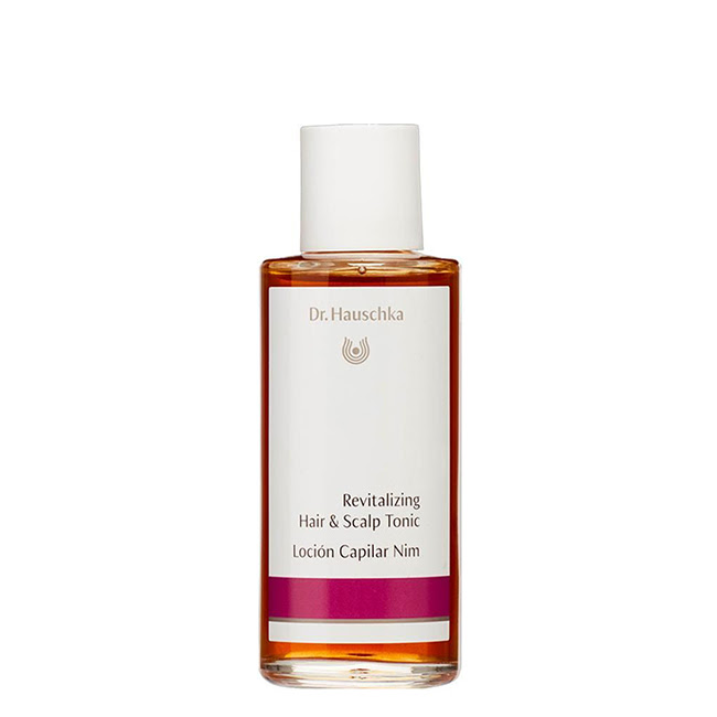Dr.HauschkaHair&ScalpTonic100ml Bottle of Dr. Hauschka Hair & Scalp Tonic, a hair tonic indicated for regulating the scalp and preventing dandruff.