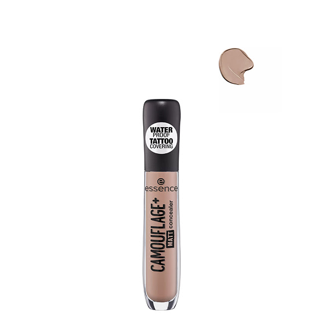 EssenceCamouflage+MattConcealerColor30LightHoney5ml Essence Camouflage+ Matt Concealer Color 30 Light Honey 5ml
