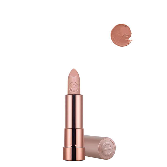EssenceHydratingNudeLipstickColor301Romantic3 Essence Hydrating Nude Lipstick Color 301 Romantic 3