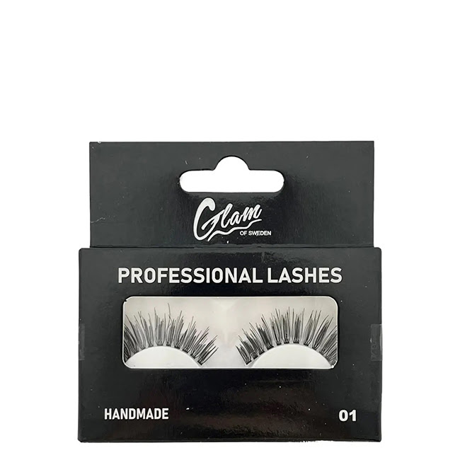 GlamofSwedenProfessionalFalseEyelashes0110g グラム オブ スウェーデン プロフェッショナル フォールス アイラッシュ 01 10g - 画像 (1)