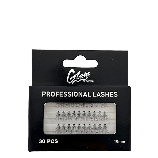 GlamofSwedenProfessionalIndividualFalseEyelashes10mmx30 グラムオブスウェーデン プロフェッショナルインディビジュアルフォールスアイラッシュ 10mm x30 - 画像 (1)