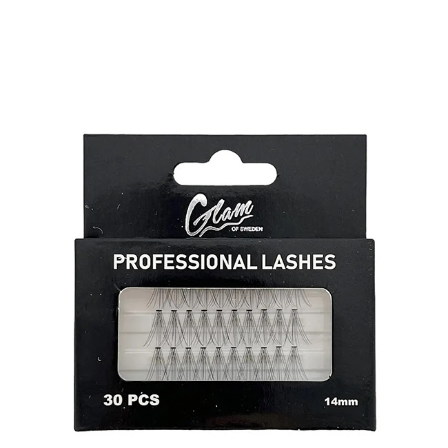 GlamofSwedenProfessionalIndividualFalseEyelashes14mmx30 グラムオブスウェーデン プロフェッショナルプライベートフォールスアイラッシュ 14mm x30 - 画像 (1)
