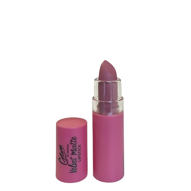 GlamofSwedenVelvetMatteLipstickColorRose4g グラム オブ スウェーデン ベルベット マット リップスティック カラー ローズ 4g - 画像 (1)