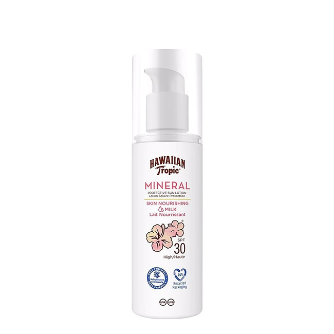 HawaiianTropicMineralProtectiveSunLotionSPF30100ml ハワイアントロピック ミネラルプロテクトサンローション SPF30 100ml - 画像 (1)