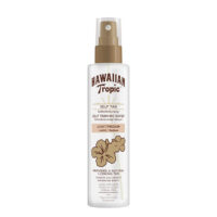 Spray  of  Hawaiian  Tropic  Self  Tanning  Water  Light-Medium  by  Hawaiian  Tropic,  a  tanning  water  indicated  for  a  light  to  medium  tan.