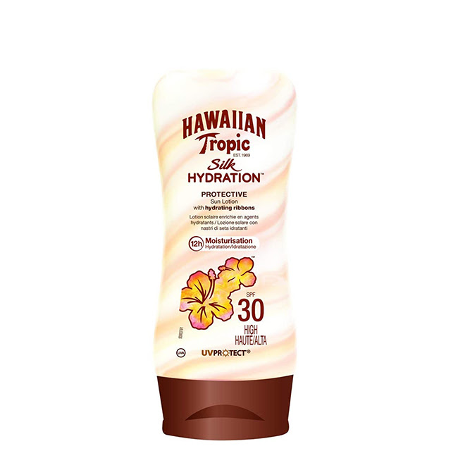 HawaiianTropicSilkHydrationSunLotionSPF30180ml Hawaiian Tropic Silk Hydration Sun Lotion SPF30 180ml