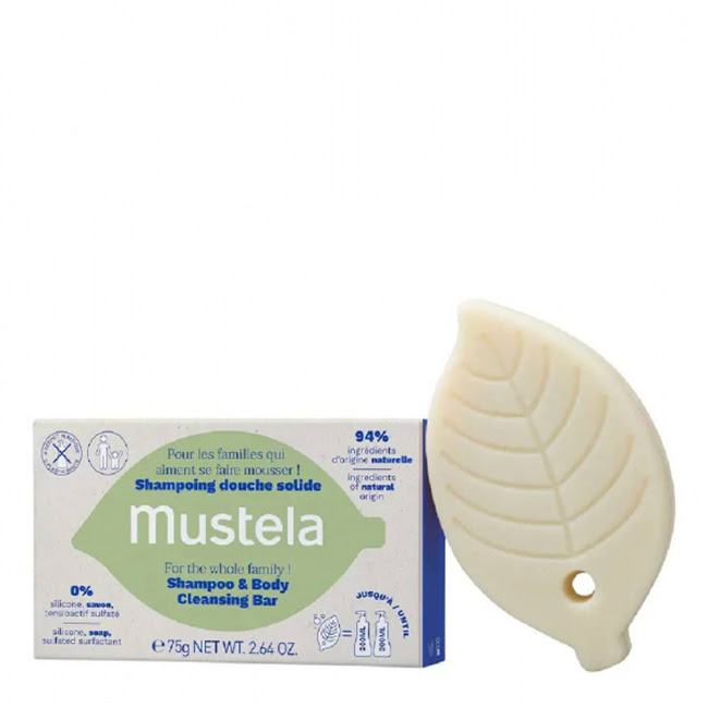 MustelaShampooBodyCleansingBar75g マステラ シャンプー&ボディクレンジングバー 75g - 画像 (1)