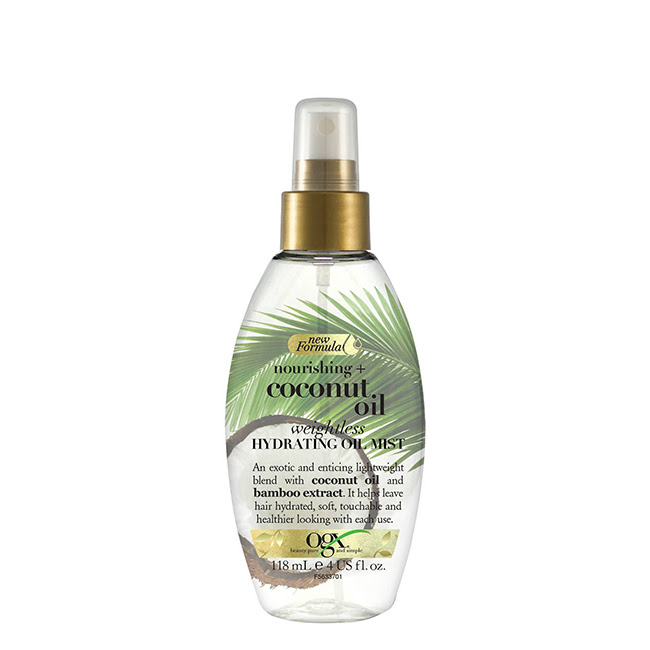 OgxCoconutOilHydratingOilMist118ml Ogx Coconut Oil Hydrating Oil Mist 118ml