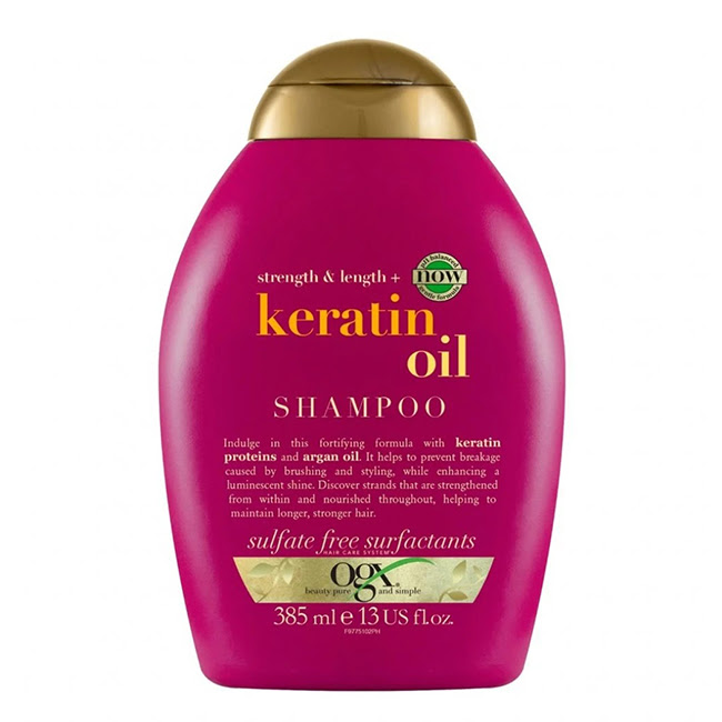 OgxKeratinOilShampoo385ml オグクス ケラチンオイルシャンプー 385ml - 画像 (1)