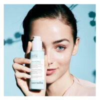 a fluid gel indicated for regulating sebum and reducing redness.