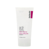 Bottle  of  StriVectin  Anti-Wrinkle  Cleanser  Cream  by  StriVectin,  a  cleansing  cream  indicated  for  removing  makeup  and  impurities.