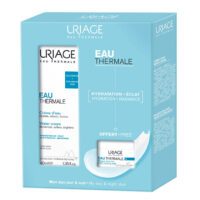 Box  of  Uriage  Eau  Thermale  Hydration  Day  &  Night  Duo  by  Uriage,  a  skincare  kit  indicated  for  day  and  night  hydration.
