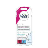 Veet Minima Hair Removal Facial Wax Bands Sensitive Skin x20
