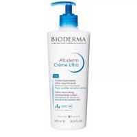 Bottle  of  Bioderma  Atoderm  Crème  Ultra-Nourishing  Cream  by  Bioderma,  a  cream  indicated  for  nourishing  dry  sensitive  skin.