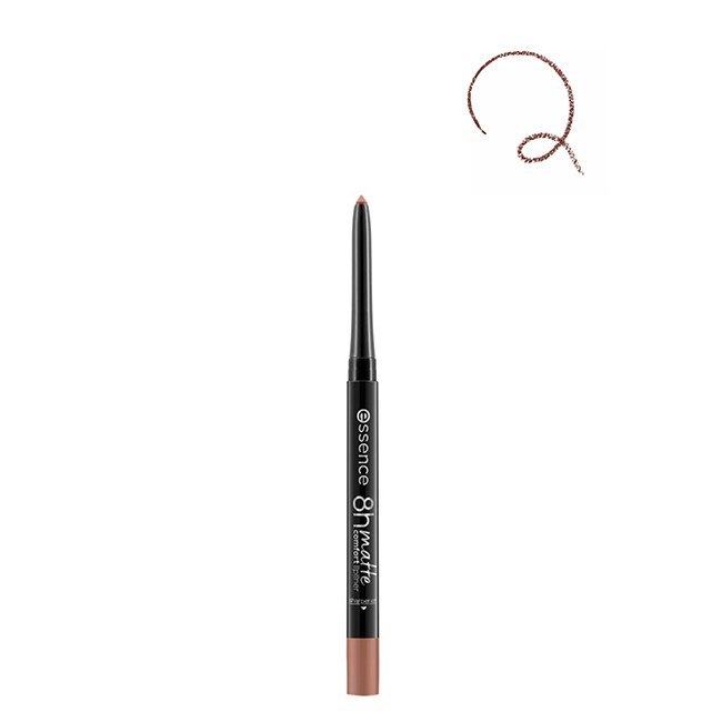 Essence8HMatteComfortLiplinerColor01CinnamonSpice0 Essence 8H Matte Comfort Lipliner Color 01 Cinnamon Spice 0
