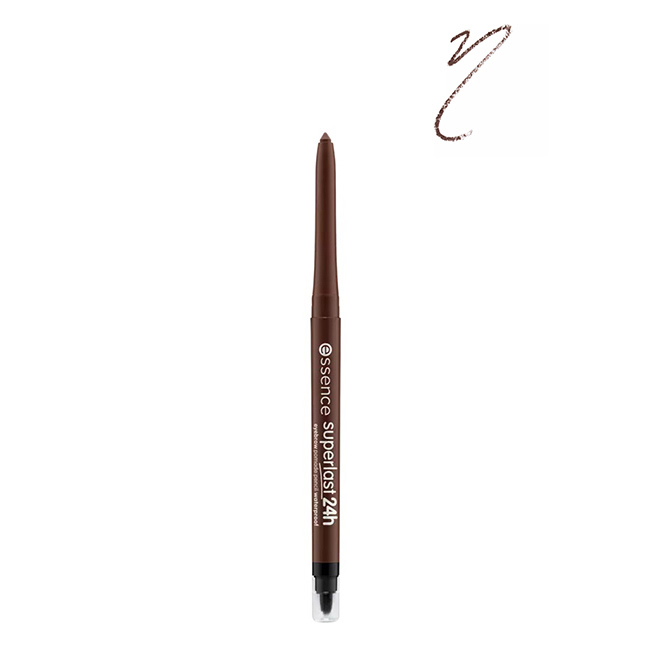 EssenceSuperlast24HWaterproofEyebrowPencilColor30DarkBrown0 Essence Superlast 24H Waterproof Eyebrow Pencil Color 30 Dark Brown 0