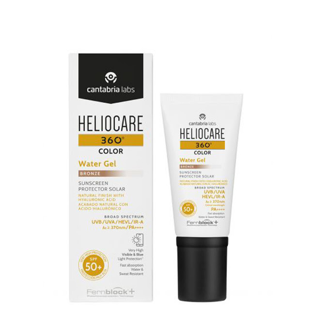 Heliocare360°ColorWaterGelSunscreenSPF50+Bronze50ml Heliocare 360° Color Water Gel Sunscreen SPF50+ Bronze 50ml