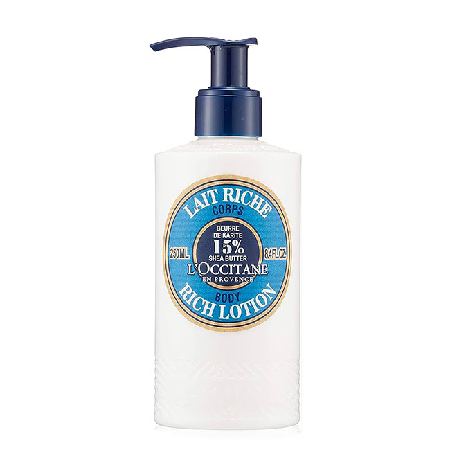 LOccitaneSheaButterRichBodyLotion250ml L'Occitane Karité Loção Corporal Rica 250ml - Image 1