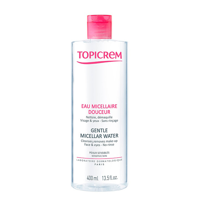 TopicremHydra+GentleMicellarWater400ml Topicrem Hydra+ Gentle Micellar Water 400ml