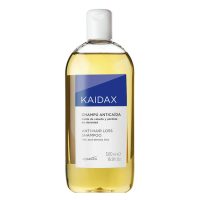 Bottle  of  Topicrem  Kaidax  Anti-Hair  Loss  Shampoo  by  Topicrem,  a  shampoo  indicated  for  preventing  hair  loss  and  improving  density.