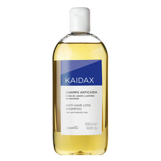 TopicremKaidaxAnti-HairLossShampoo500ml Bottle of Topicrem Kaidax Anti-Hair Loss Shampoo by Topicrem, a shampoo indicated for preventing hair loss and improving density.