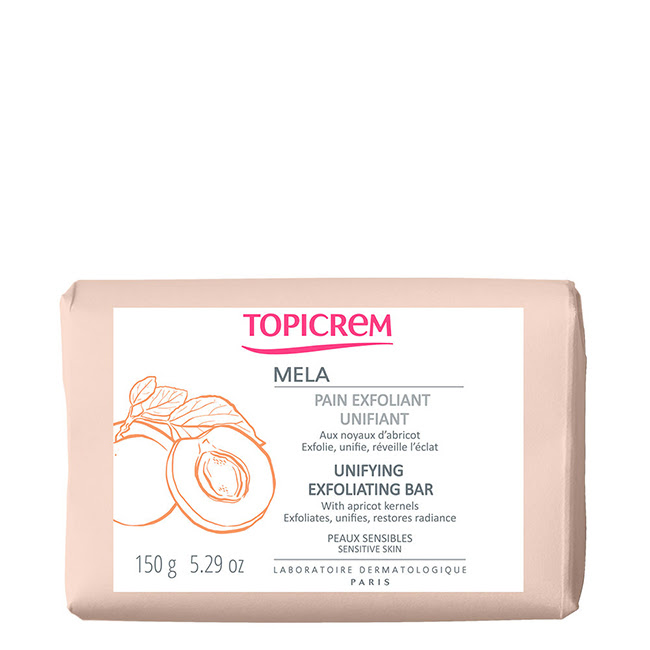 TopicremMelaUnifyingExfoliatingBar150g Topicrem Mela Barra Exfoliante 150g - Image 1