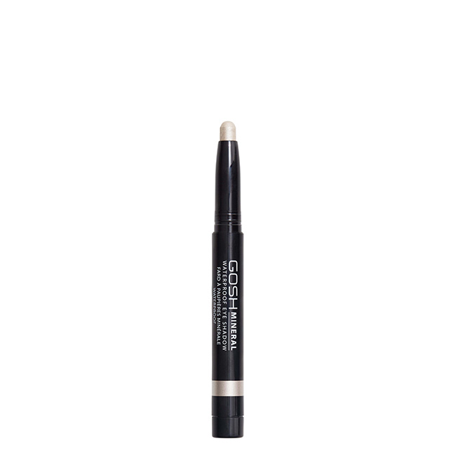 GoshMineralWaterproofEyeshadowColor001PearlyWhite2 Gosh Mineral Waterproof Eyeshadow Color 001 Pearly White 2