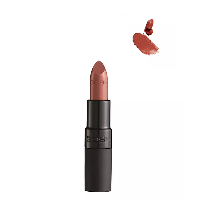 GoshVelvetTouchMattLipstickColor013MattCinnamon4g Gosh Velvet Touch Matt Lipstick Color 013 Matt Cinnamon 4g