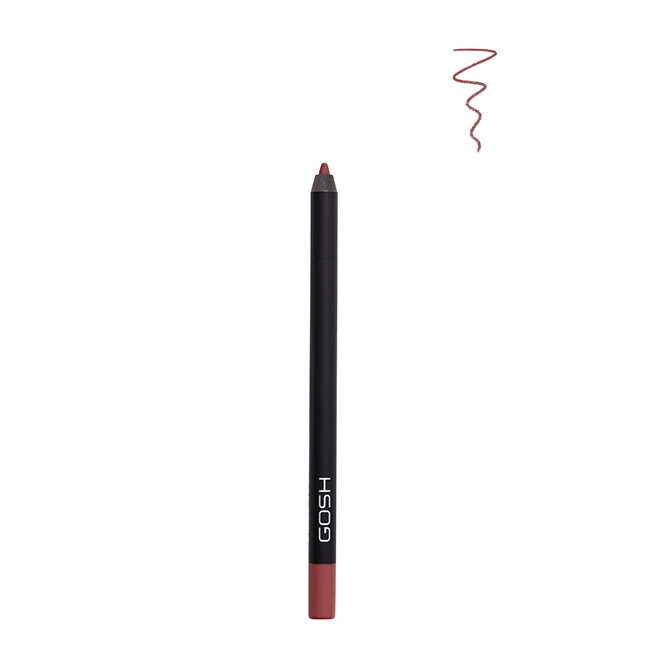 GoshVelvetTouchWaterproofLiplinerColor002AntiqueRose1 Gosh Velvet Touch Waterproof Lipliner Color 002 Antique Rose 1