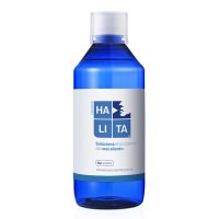 Bottle  of  Halita  Mouthwash  for  Bad  Breath  by  Halita,  a  mouthwash  indicated  for  reducing  bacteria  responsible  for  bad  breath.