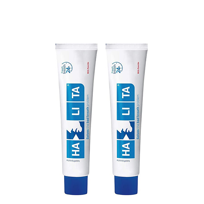 HalitaToothpastewithFluorideforBadBreath2x75ml Halita Toothpaste with Fluoride for Bad Breath 2x75ml