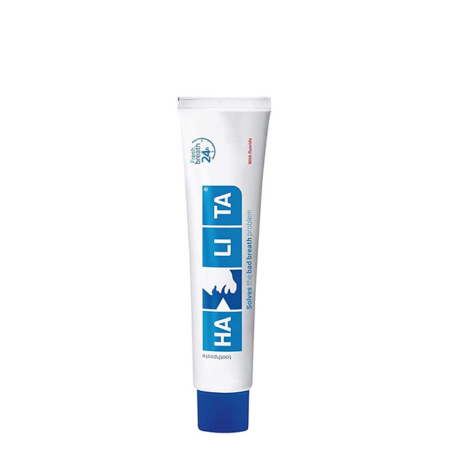 HalitaToothpastewithFluorideforBadBreath75ml ハリタ フッ素入り歯磨き粉 口臭ケア 75ml - 画像 (1)