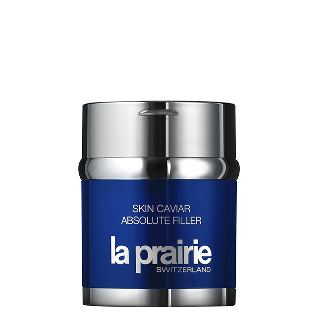 LaPrairieSkinCaviarAbsoluteFiller60ml Jar of La Prairie Skin Caviar Absolute Filler by La Prairie, a moisturizing cream indicated for restoring skin density.