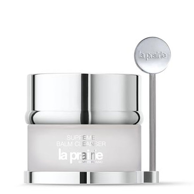 LaPrairieSupremeBalmCleanser100ml Product container of La Prairie Supreme Balm Cleanser by La Prairie, a cleansing balm indicated for removing impurities.