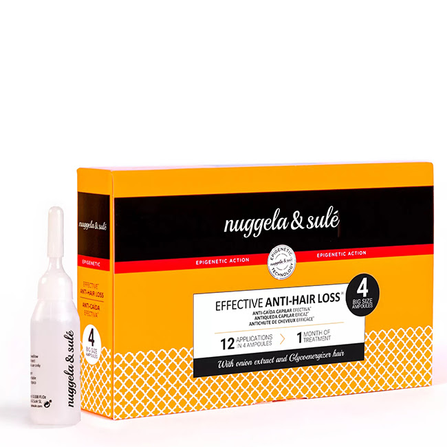 NuggelaSuleAnti-HairLossAmpoules4x10ml Nuggela & Sulé Anti-Queda de Cabelo Ampolas 4x10ml - Image 1