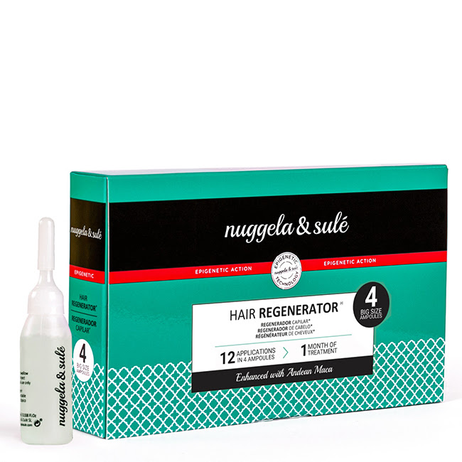 NuggelaSuleHairRegeneratorAmpoules4x10ml Nuggela & Sulé Regenerador Capilar Ampolas 4x10ml - Image 1