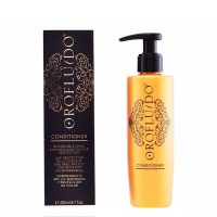 Bottle  of  Orofluido  Radiance  Argan  Conditioner  by  Orofluido,  a  conditioner  indicated  for  moisturizing  and  smoothing  hair.