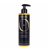 Bottle  of  Orofluido  Radiance  Argan  Conditioner  by  Orofluido,  a  conditioner  indicated  for  moisturizing  and  smoothing  hair.