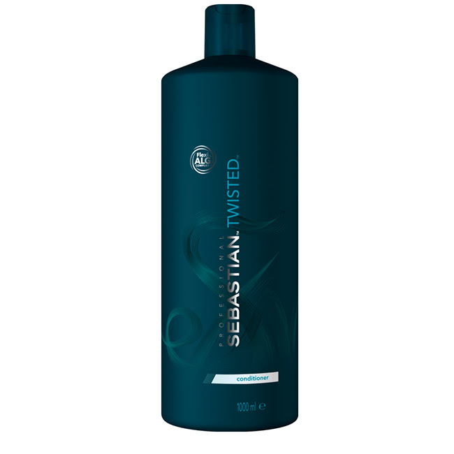 SebastianTwistedElasticConditioner1000ml Bottle of Sebastian Twisted Elastic Conditioner by Sebastian, a conditioner indicated for hydrating curly hair and waves.